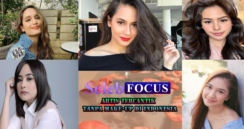 Artis Tercantik Tanpa Make-up Di Indonesia