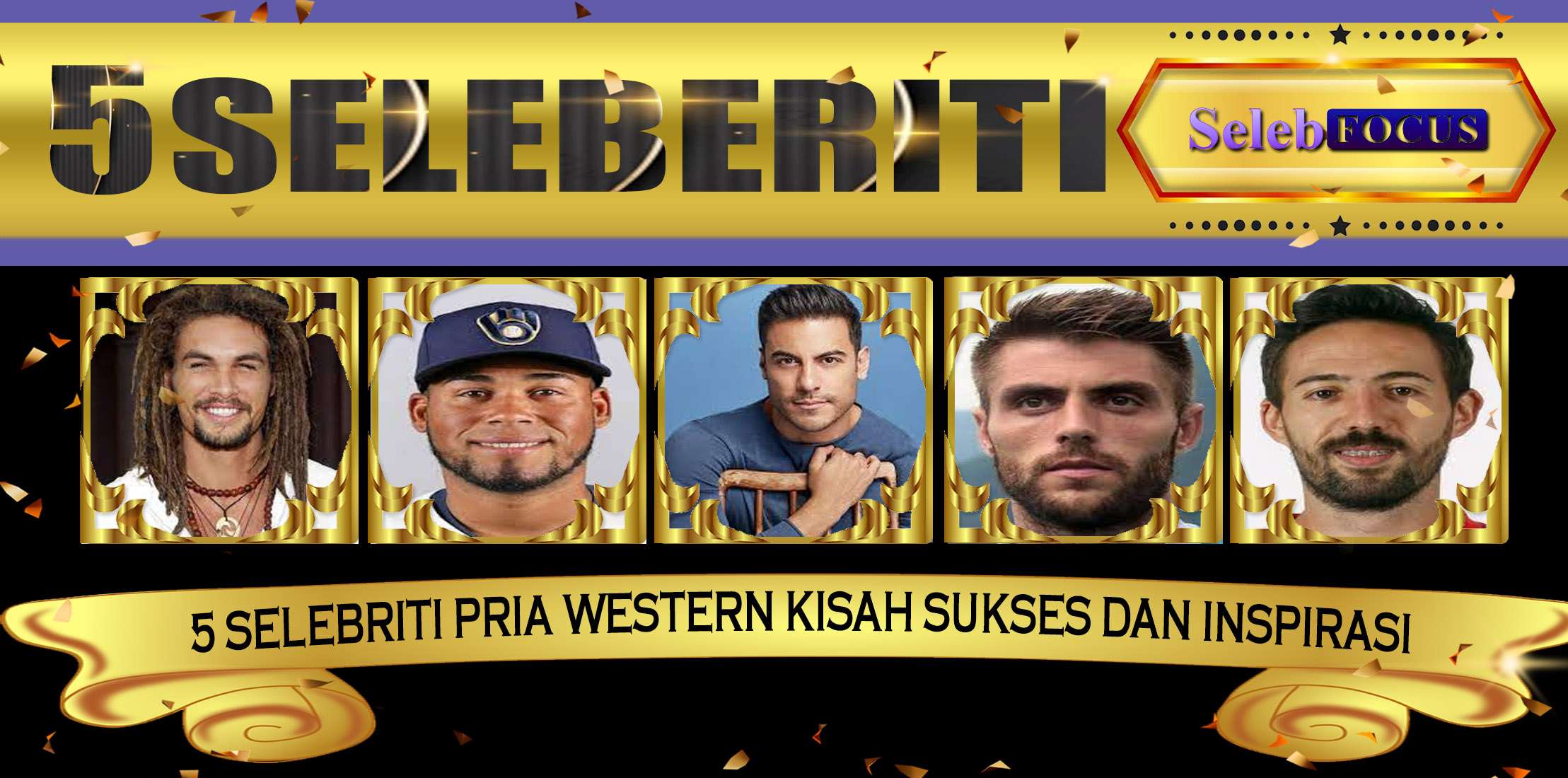 5 Selebriti Pria Western