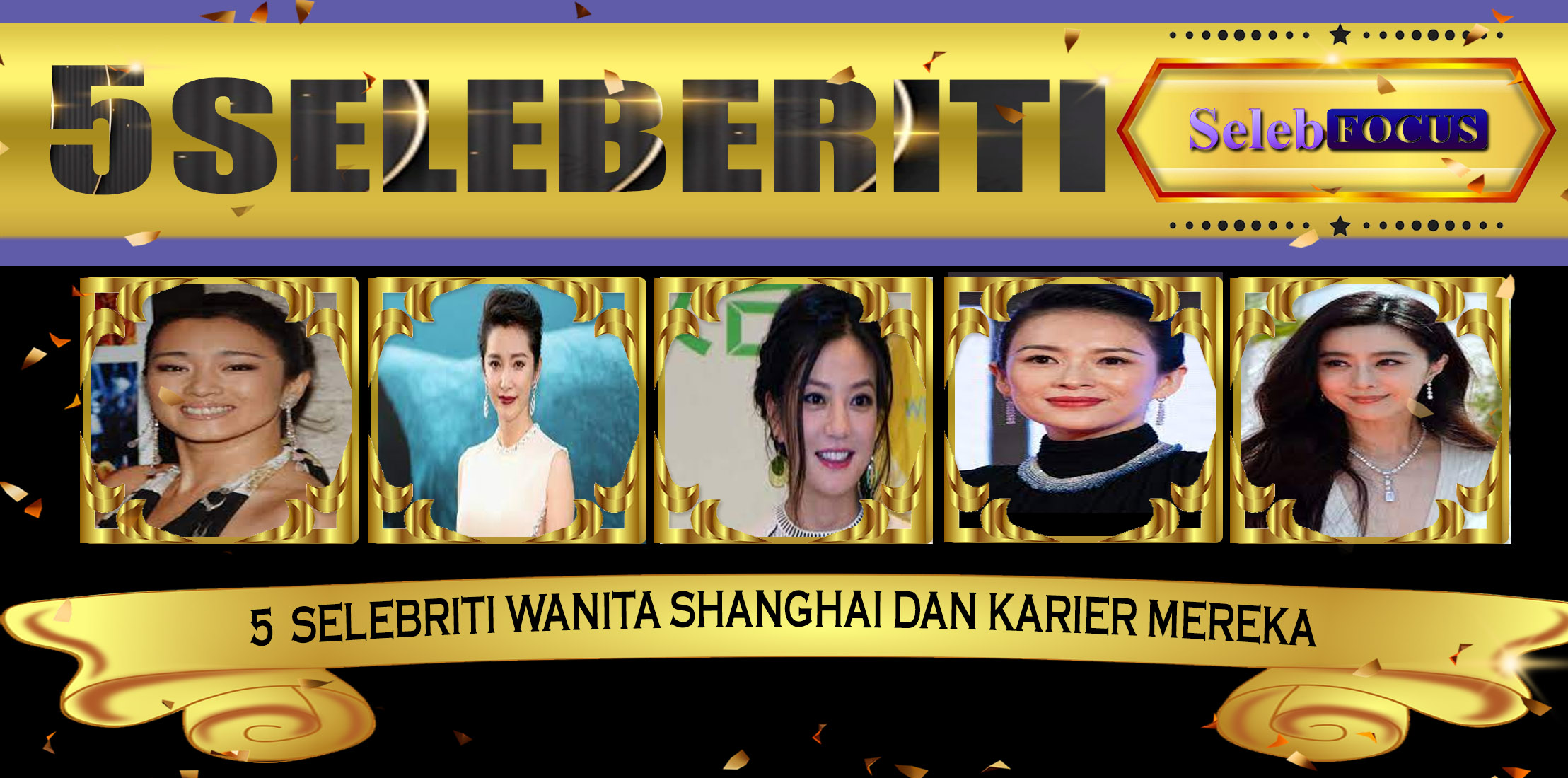 5 Selebriti Wanita Shanghai