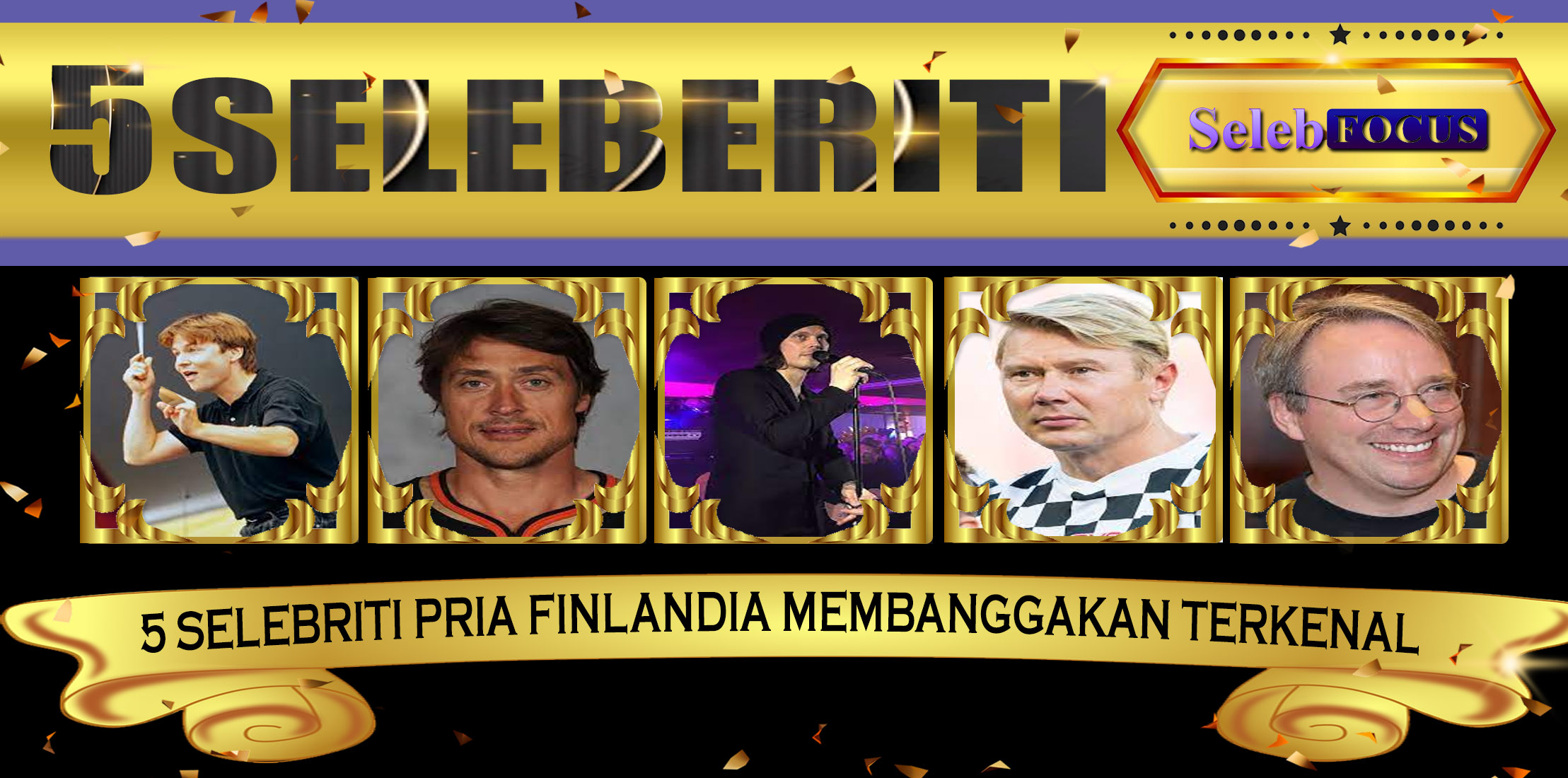 5 Selebriti Pria