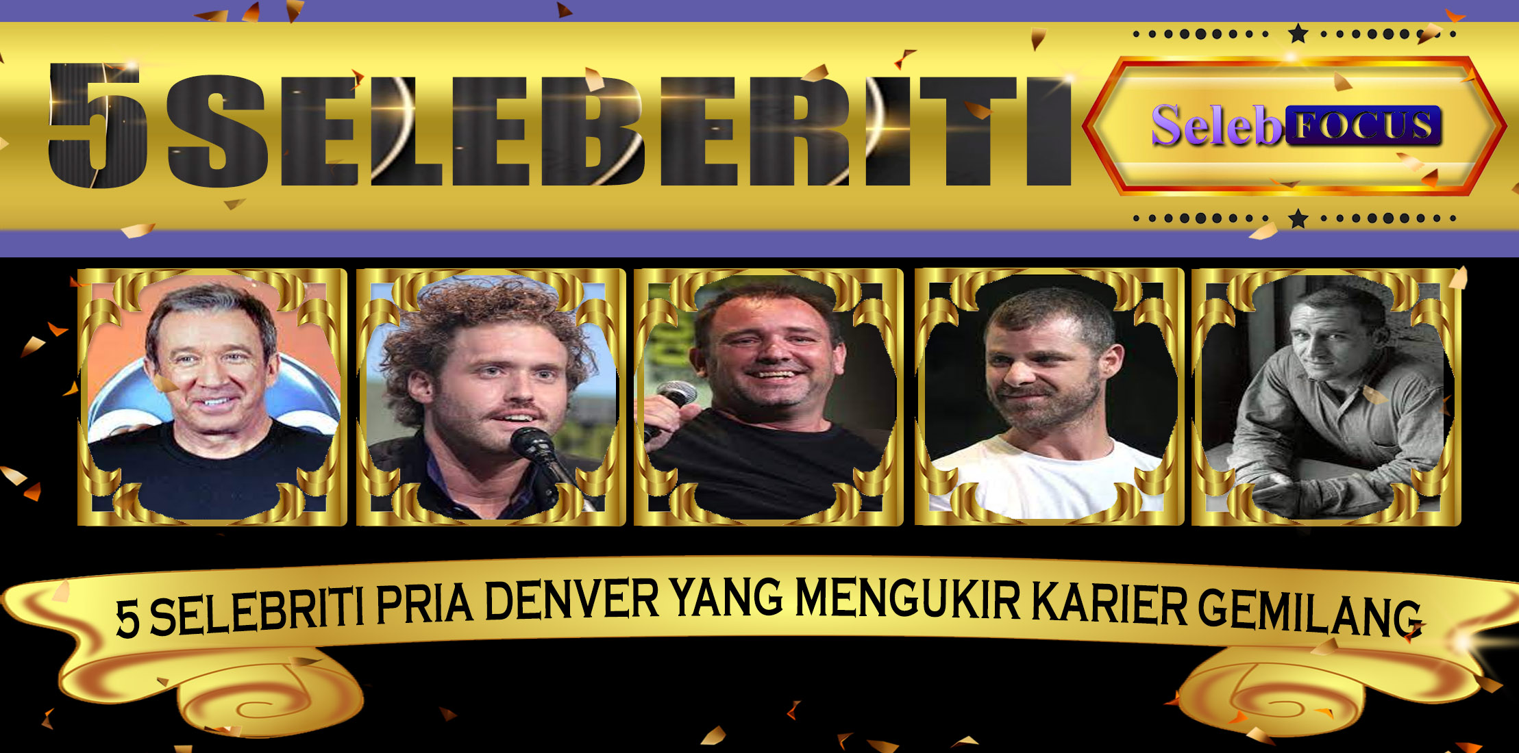 5 Selebriti Pria Denver