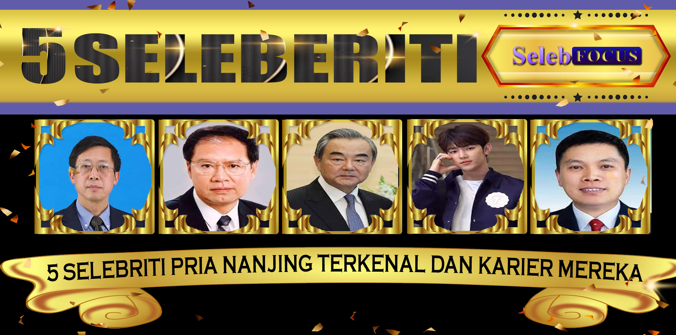 5 Selebriti Pria Nanjing