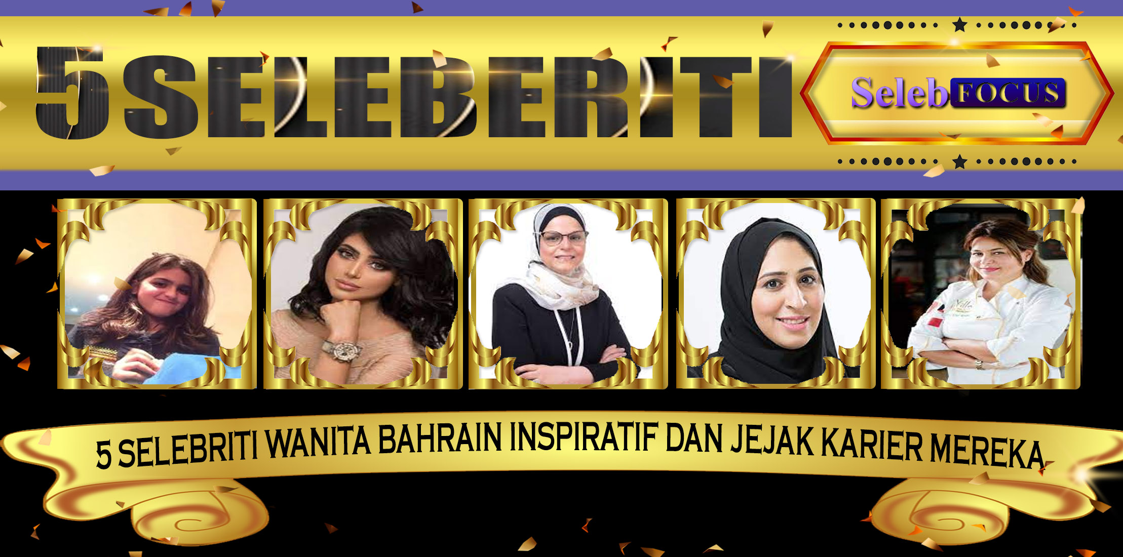 5 Selebriti Wanita Bahrain