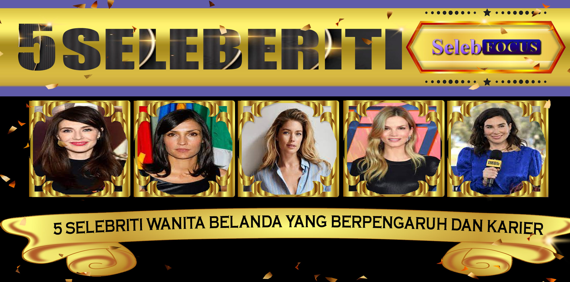 5 Selebriti Wanita Belanda