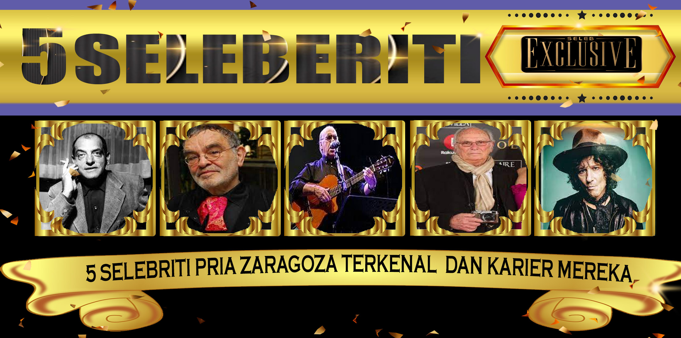 5 Selebriti Pria Zaragoza